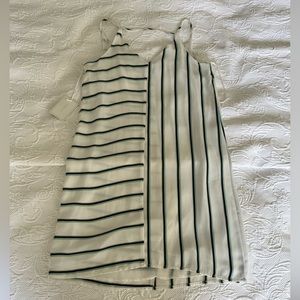 Striped mini dress